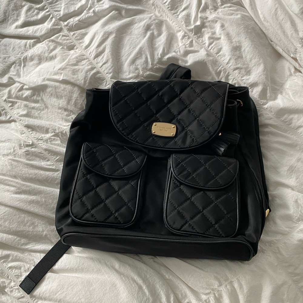 Michael Kors Black Backpack